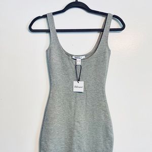 Grey Bodycon Dress | Short
